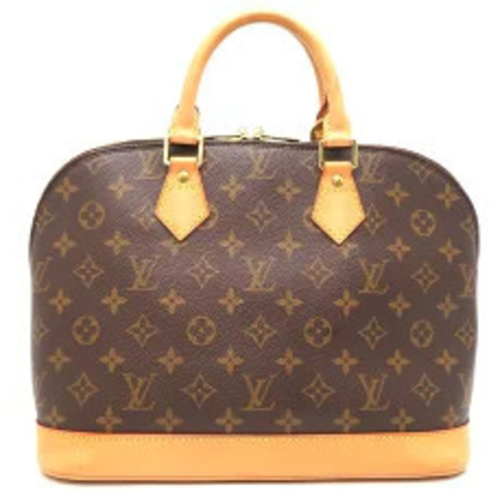 Louis Vuitton Handbag Brown Alma Monogram Brown